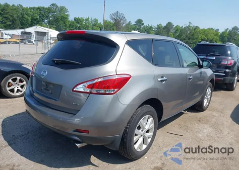 2012 Nissan Murano S z USA, uszkodzony, nr VIN JN8AZ1MW9CW234416